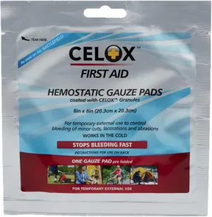 First Aid Only 90777: Celox 8"X8" Gauze Pad
