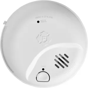 First Alert 10 Year Back Up Hard-Wired w/Battery Back-Up Ionization Smoke and Carbon Monoxide Detect