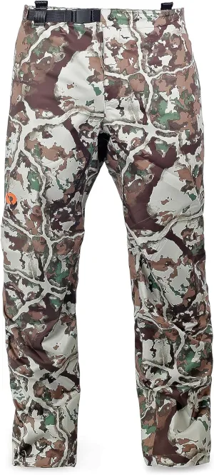 First Lite Men's Boundary Stormtight Pant - Lightweight Packable Waterproof Camo Hunting Pants