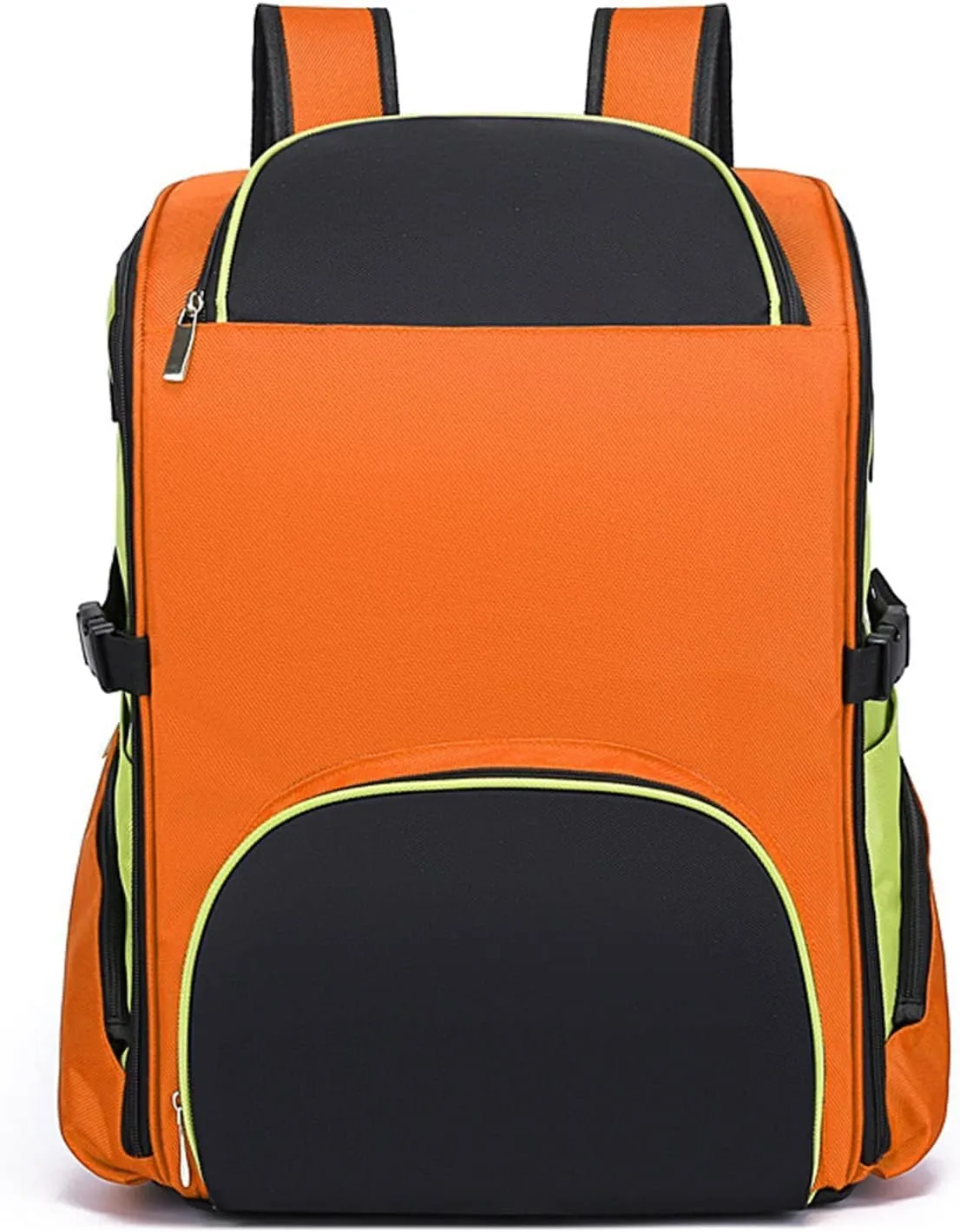 First Responder Bag Trauma Backpack Empty,Emergency Responder Trauma Bag,First Aid Backpack for EMT, EMS, Safety Officers,Firefighters(Orange)