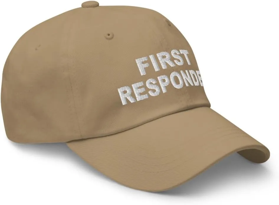 First Responder Baseball Cap EMS Emergency EFR Fire