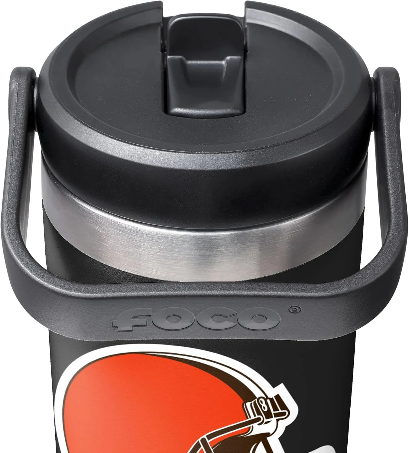 FOCO NFL Unisex-Adult NFL Team Logo Insulated Travel Mug 30oz Straw Tumbler