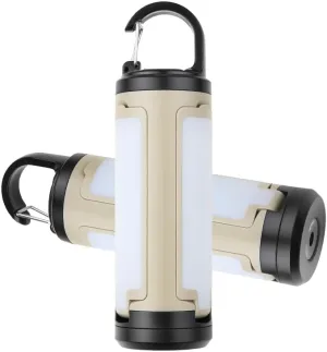 Foldable Camping Lights Rechargeable - 1200mAh LED Camping Lantern with 6 Modes Lighting, Portable Flashlight, Multifunctional Tent Lights for Camping, Hiking, Fishing, Emergencies
