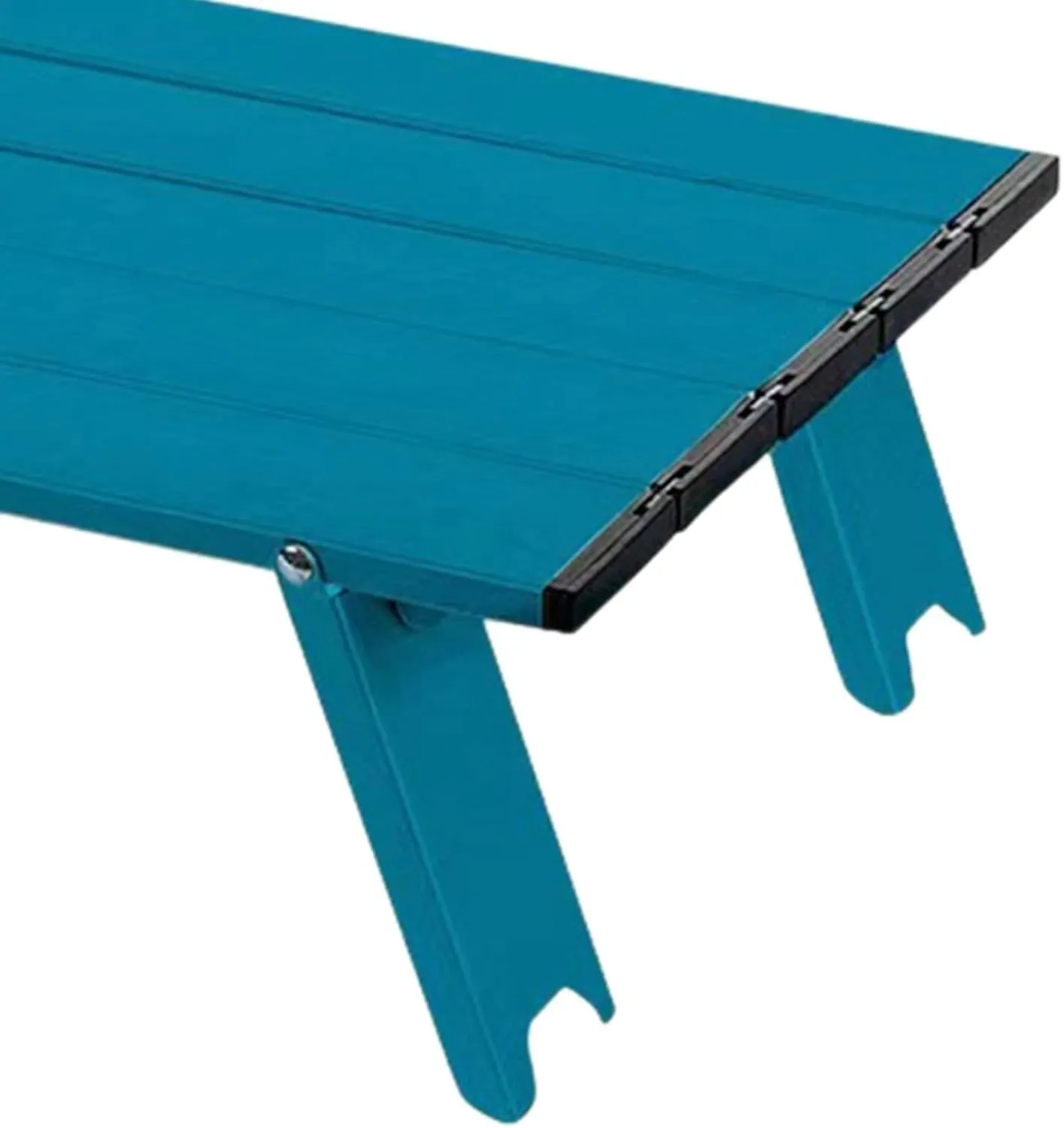 Foldable Camping Table Outside Desk Multiuse Stable Lightweight Aluminium Beach Table for Backpacking BBQ Outdoor camping table Foldable camping table Wilderness camping table Portable campin