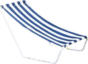 Foldable Outdoor Beach Lounger, Portable Simple Camping Chair with Lunch Bed, Foldable Recliner for Camping, Beach, and Leisure Use