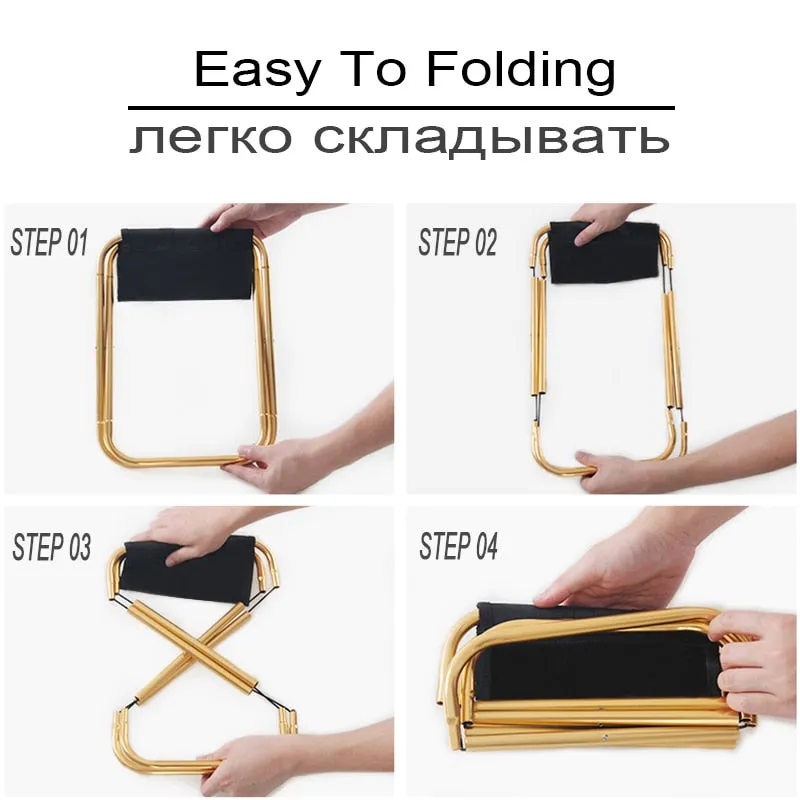 Foldable Outdoor Chair Portable Delivery guarantee Best choice