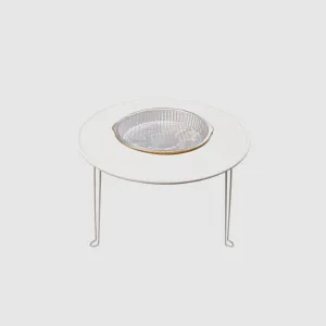 Folding and Washable BBQ Grill Table Portable Picnic Table Lightweight and Practical Patio Table for Outdoor Barbecue Camping