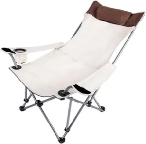 Folding Camping Chair, Lightweight and Convenient Seat for Outdoor Leisure, Beach Chair Reclining Chair,2nd Gear
