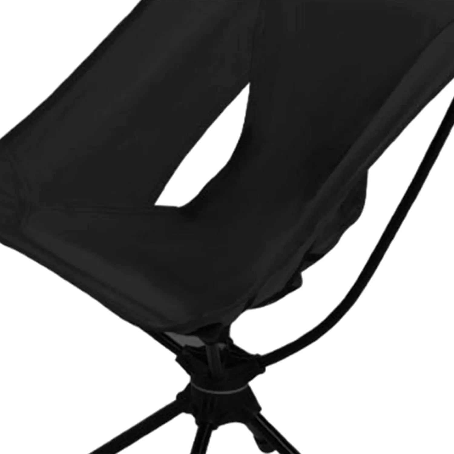 Folding Camping Chair Outdoor Moon Chair Non Slip Aluminum Alloy Frame Camp Stool Beach Chair Portable Chair for Park Travel, Brown