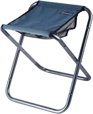 Folding Camping Chair Portable Stool Aluminum Alloy Frame Thicken for Hiking Indoor Footrest and Outdoor