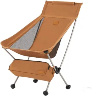Folding Camping Chair Ultralight Backpack Camping Chair Travel Hiking Foldable Portable Outdoor Beach Backpack Seat, Breathable Double-Sided Mesh Indoor Outdoor Folding Chair