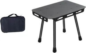 Folding Camping Table Beach Table with Carry Bag Heavy Duty Small Chair Portable Stool for Backyard Patio BBQ Yard Travel