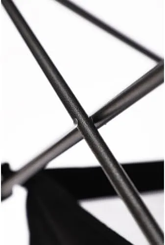 Folding Camping Table Lightweight Aluminum Table for Outdoor BBQ Backyard Patio Party 120Lbs (Black, 46.46" L x 27.56 "W x 27.56 "H)