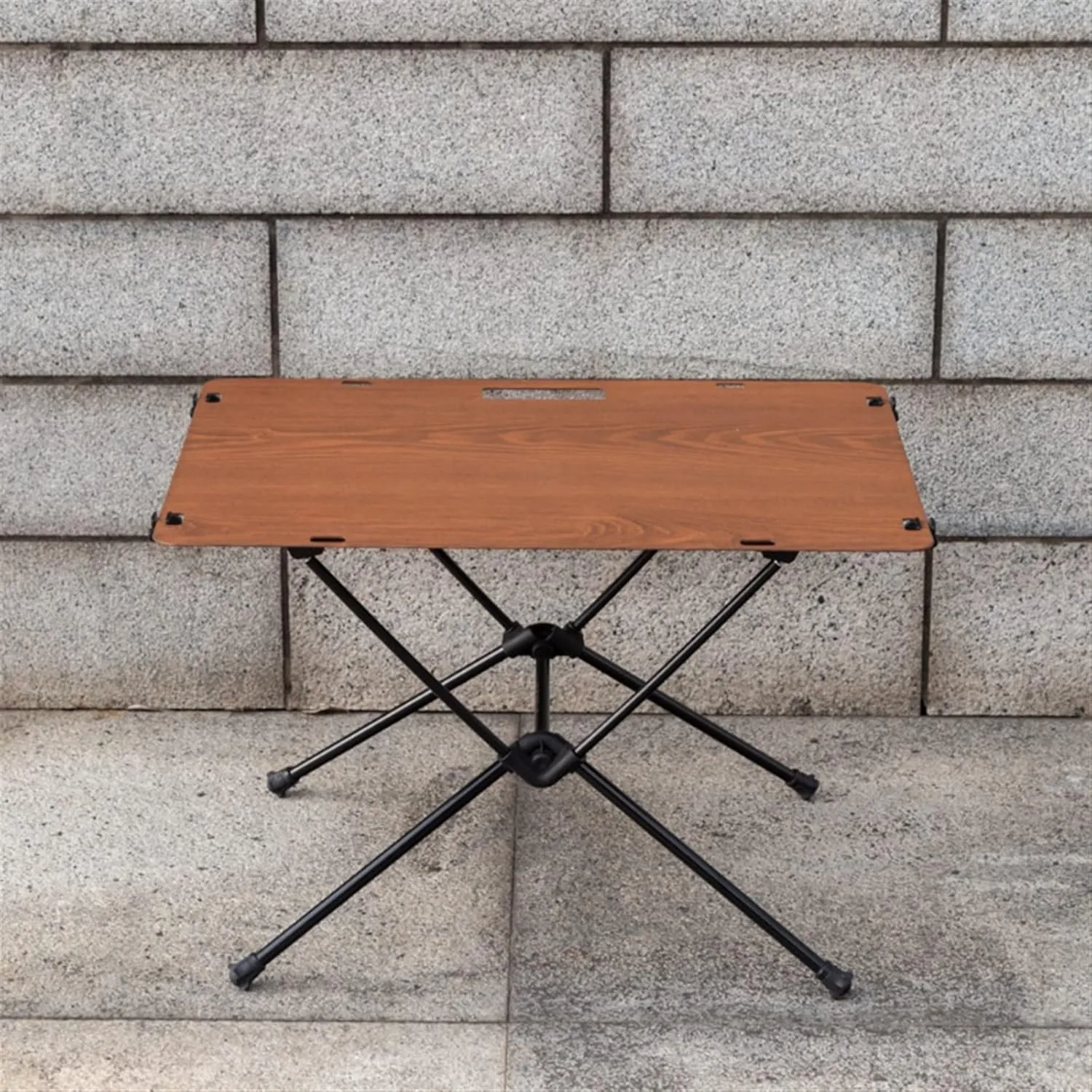 Folding Camping Tables 1Foldable Camping Table-Aluminum Lightweight Folding Table Compact Roll Up Tables Collapsible Table for Fishing Picnic BBQ(Brown)