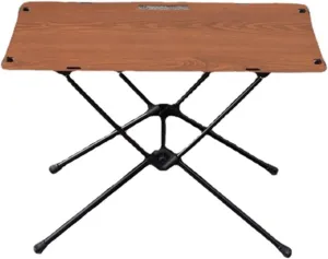 Folding Camping Tables 1Foldable Camping Table-Aluminum Lightweight Folding Table Compact Roll Up Tables Collapsible Table for Fishing Picnic BBQ(Brown)