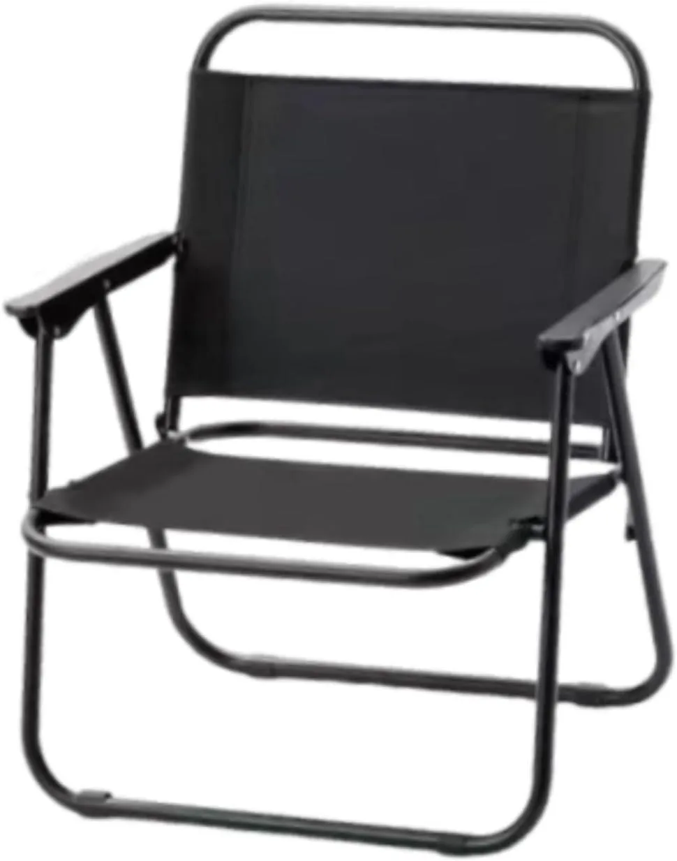 Folding Chair Camping Chair Leisure Chair Ultralight Lounge Chair Fishing Chair for Picnic Garden Patio Travel Backpacking, Black