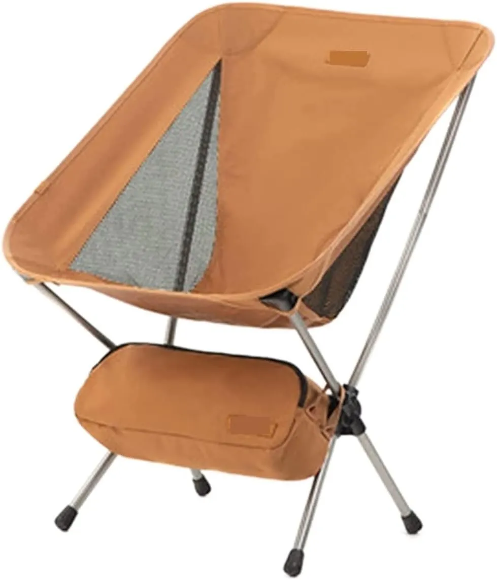 Folding Chairs Outdoor Camping Ultralight Backpack Camping Chair Travel Hiking Foldable Portable Outdoor Beach Backpack Seat, Breathable Double-Sided Mesh Camping Chair