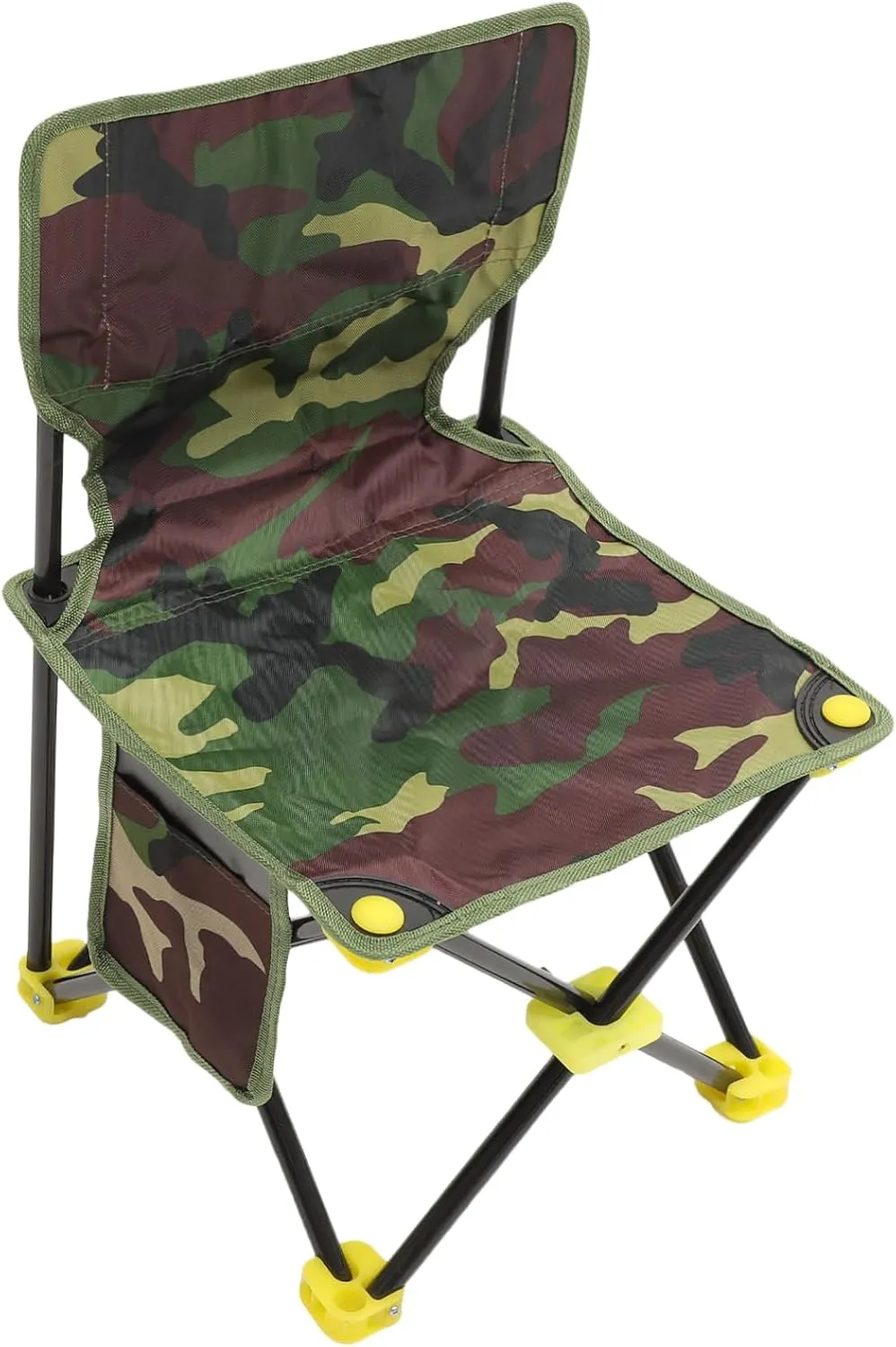 Folding Fishing Chair Portable Collapsible Stool for Outdoor Activities Compact Design Seat and Backrest Height for Fishing Beach Camping and Hiking