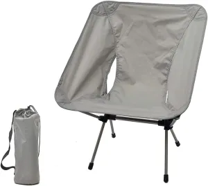 Folding Lawn Chair Outdoor Ultra-Light Aluminum Alloy Folding Chair Backrest Chair Fishing Barbecue Self-Driving Seat Stool Portable Folding Chair