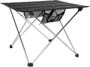 Folding Picnic Table Aluminum Grill Table Portable Lightweight Folding Camping Table for Outdoor Camping, Picnic, Hiking (#01)