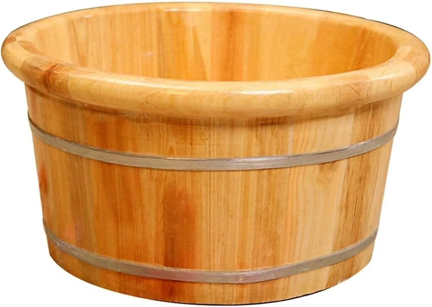 Foot Soak Tub Wooden Footbath Bucket Pedicure Basin Foot Bath Barrel Natural Wood Foot Tub Soothing Soak for Relax Soaking Foot,Toe Nails