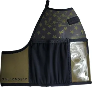 Gallon Gear 1 Gallon Fitness Hydration Cover | Neoprene Insulated Cooling & Portable Gym Water Bottle Carrier | CASE with Storage Pockets