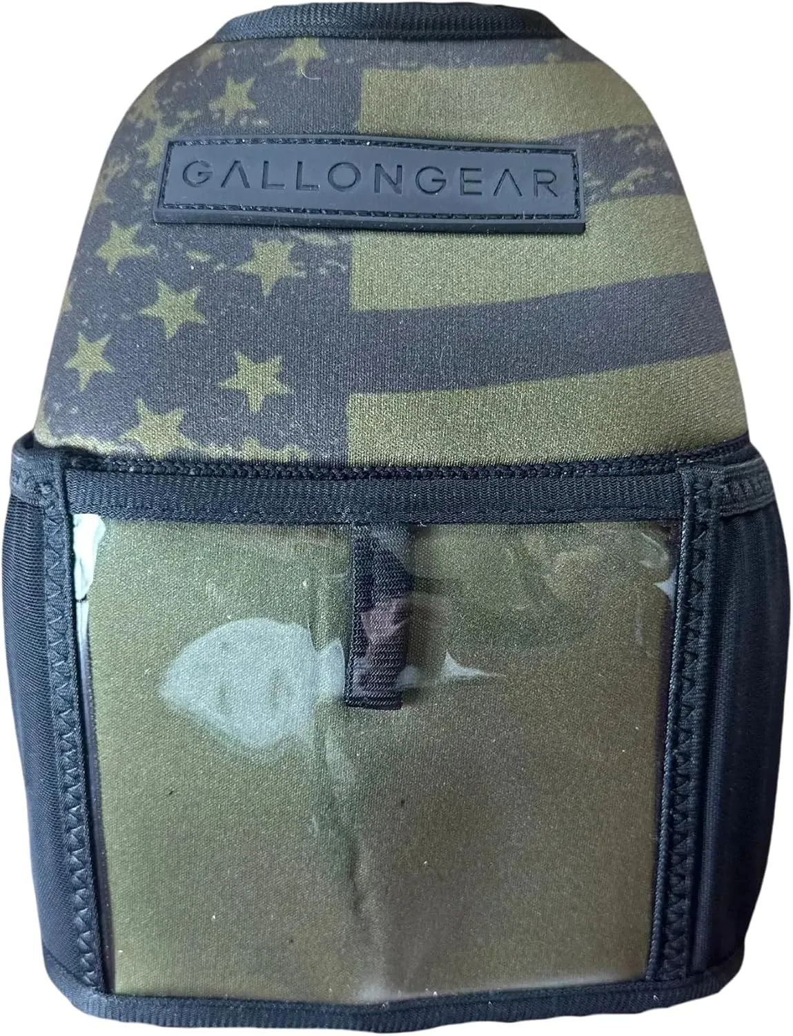 Gallon Gear 1 Gallon Fitness Hydration Cover | Neoprene Insulated Cooling & Portable Gym Water Bottle Carrier | CASE with Storage Pockets