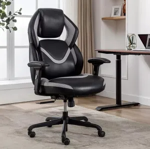 Gamers Unite Pro-Series High Back Ergonomic Chair with Patented AIR Lumbar-Supports Upto 300 Pounds