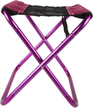 Garneck Small Portable Bench Folding Camp Stool Outdoor Stool for Hiking Camping and Garden Use