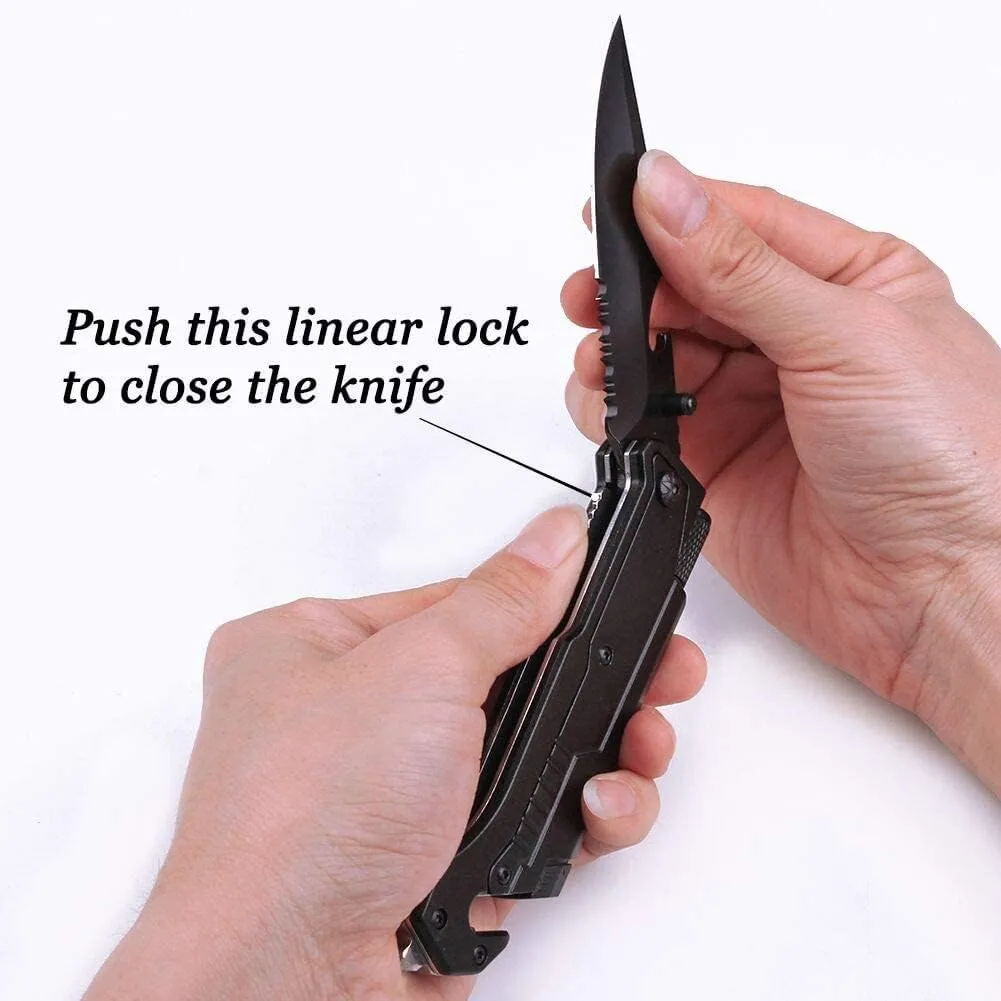 Gifts For Men Groomsmen Dad Husband Boyfriend Friend, Custom Personalized Engraved Pocket Knife With 6 Functions, Gifts For Birthday Wedding Anniversary Father's Day Christmas Graduation