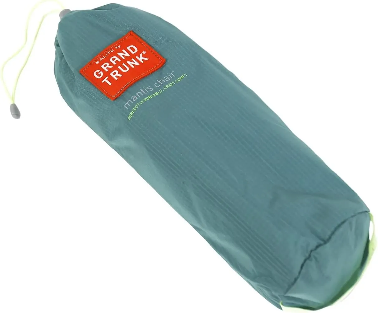 GRAND TRUNK Alite Mantis Chair - Lightweight & Compact Camping Chair, 250lb Capacity (Spruce Green)