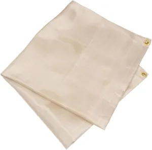 Grill Cover Fireproof Tarp Thermal Blanket BBQ Protective Blanket Fire Resistance Cloth Insulation