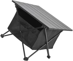 HANABASS Foldable Table Camping Lightweight Aluminum Alloy Easy to Assemble Durable for Various Outdoor Activities