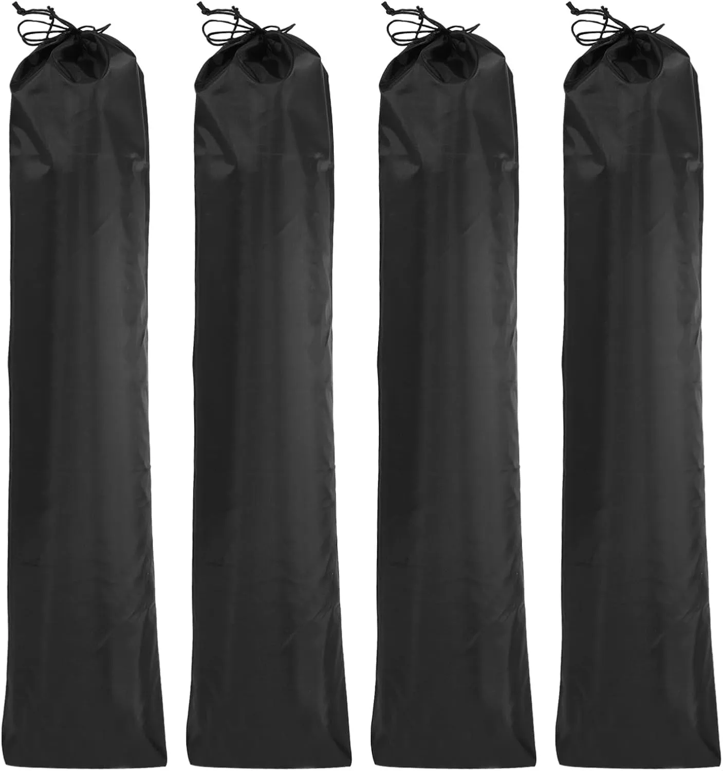 HARFINGTON 4pcs Camp Chair Replacement Bag 31" x 8" Large Nylon Foldable Carrying Bag Outdoors Folding Chair Cover Tripod Case with Shoulder Strap for Outdoor Camping Sports, Black