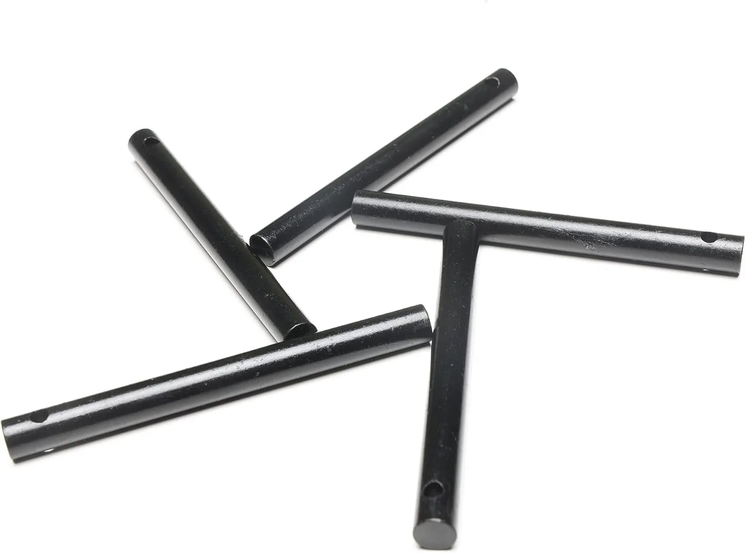 Heavy-Duty Classic 4 Inch Drilled Ferro Rods Flint and Steel Ferrocerium Rod with A Lanyard Hole for DIY Fire Starting Tools in Camping Emergency Hiking Fishing Bushcraft Survival