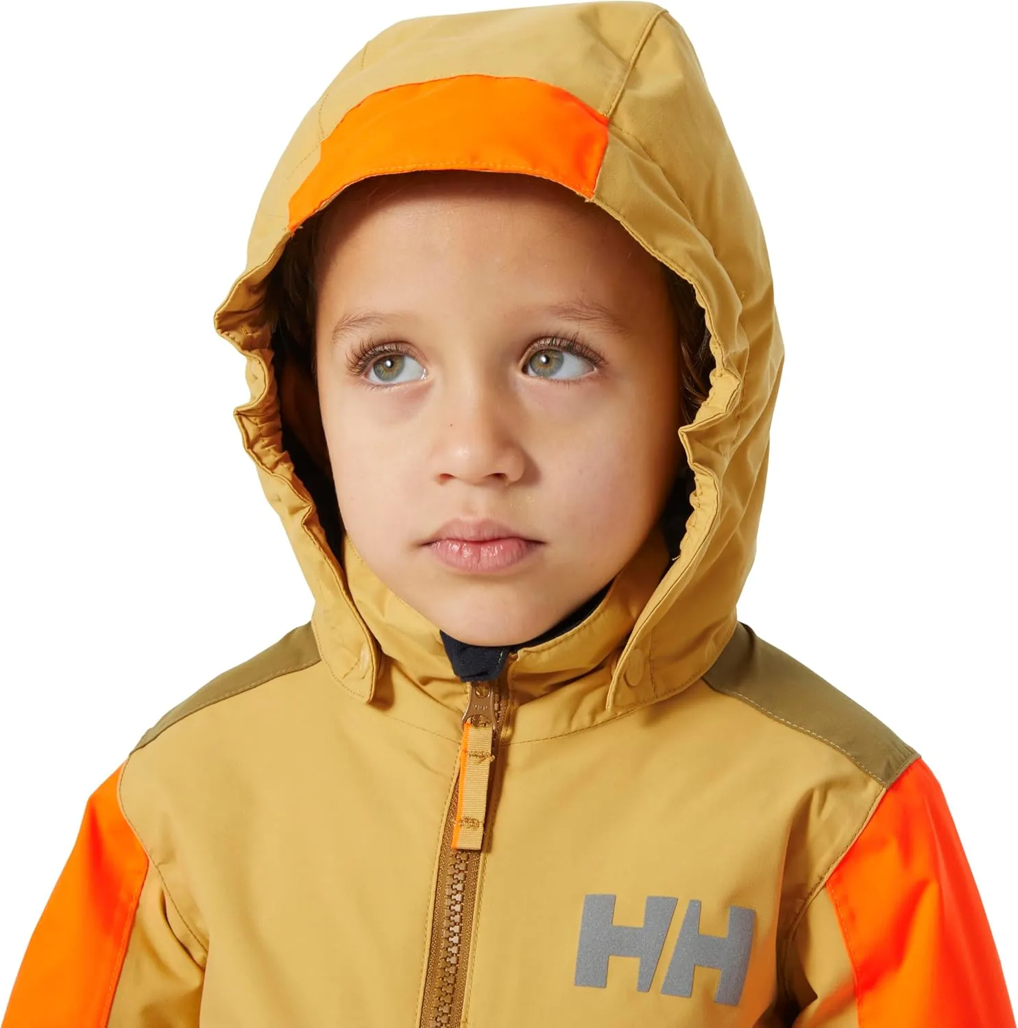 Helly-Hansen Rider 2.0 Insulated Ski Jacket for Kids - Waterproof, Breathable, Neon, Reflective, Recycled Materials