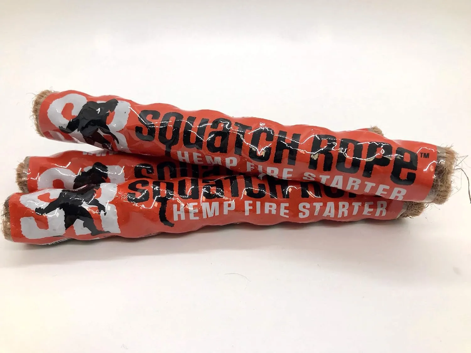 Hemp Fire Starters | Wind Proof, Water Proof, Eco-Friendly Camp Fire Starter Emergency Supplies | Natural Fire Starter Rope Made from Hemp