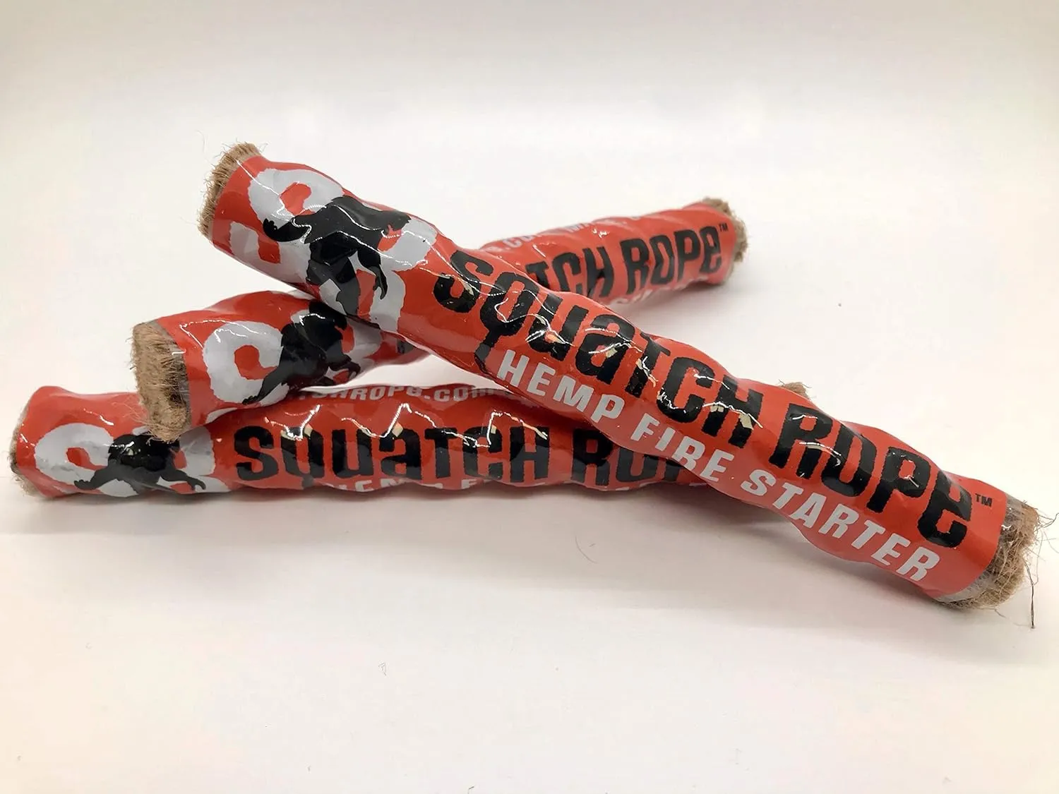 Hemp Fire Starters | Wind Proof, Water Proof, Eco-Friendly Camp Fire Starter Emergency Supplies | Natural Fire Starter Rope Made from Hemp