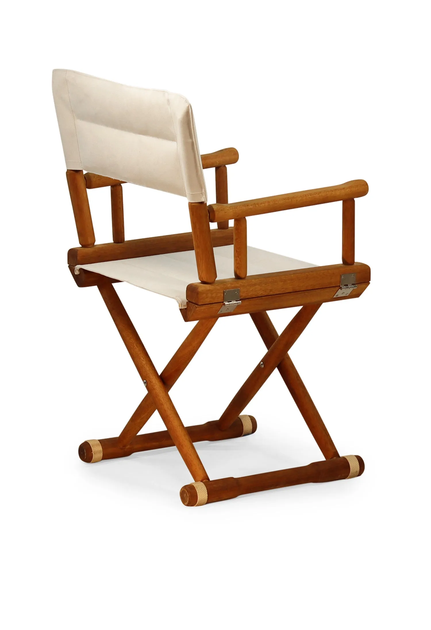 High-End Folding Directors Iroko Boat Chair -L15