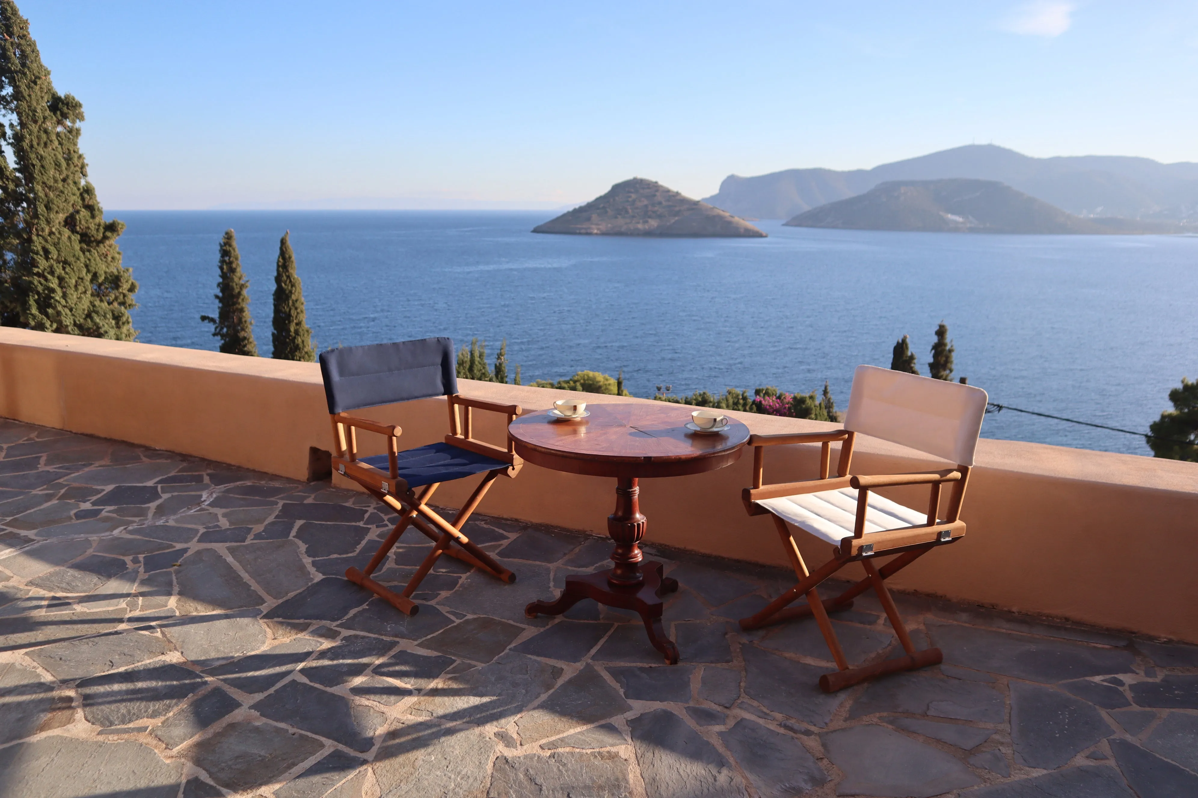 High-End Folding Directors Iroko Boat Chair -L15