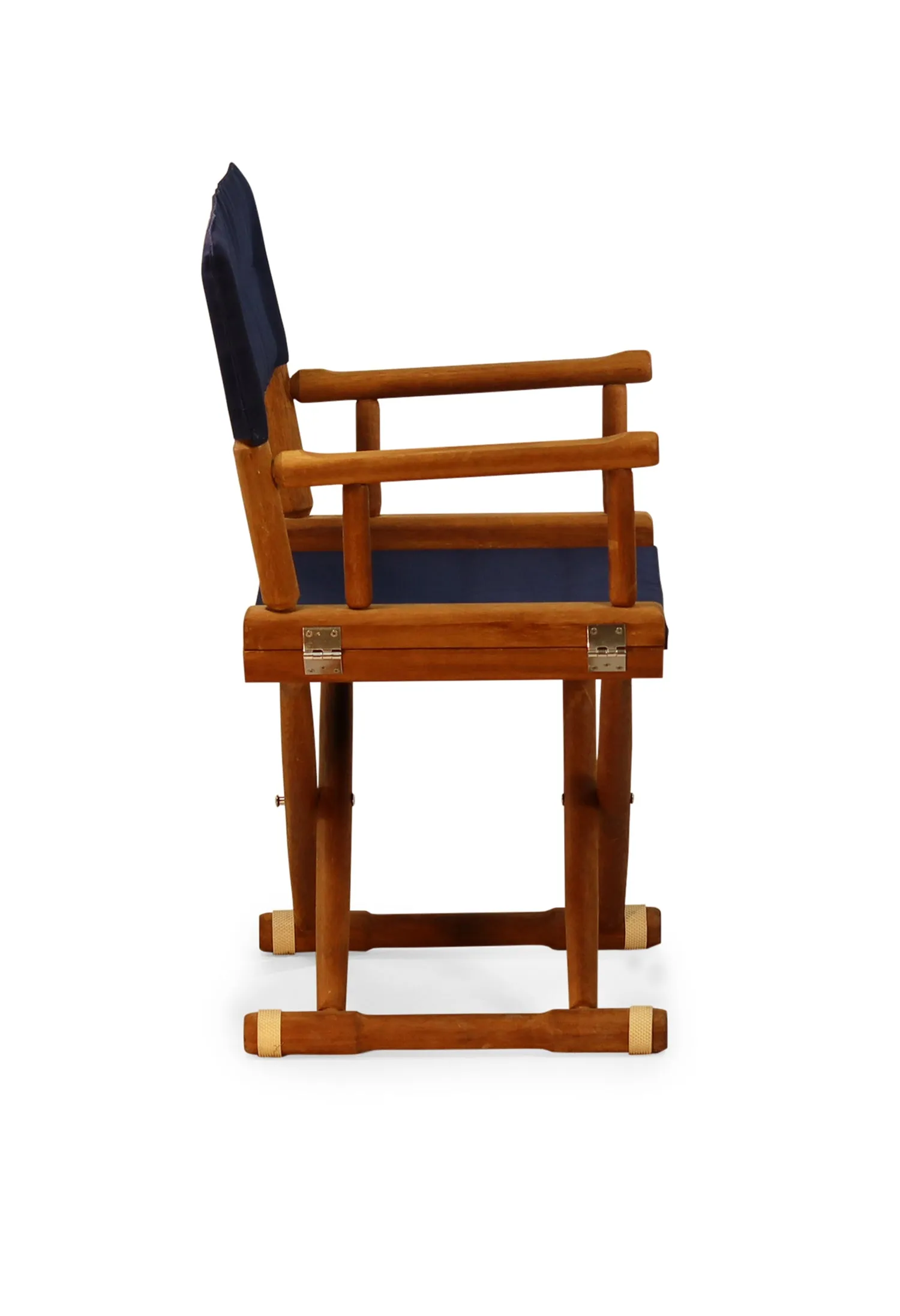 High-End Folding Directors Iroko Boat Chair -L15