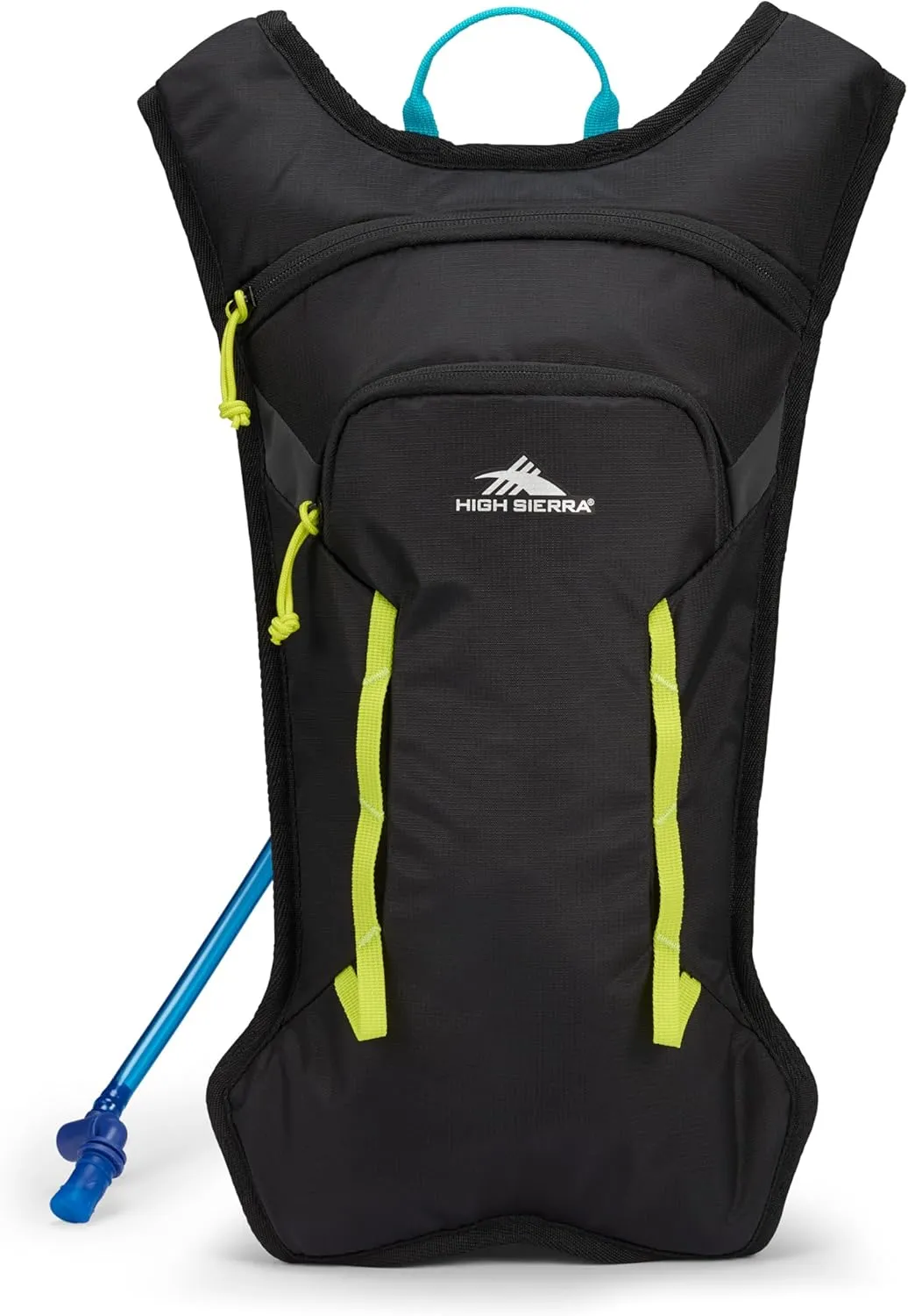 High Sierra Hydrahike 2.0 Hydration Backpack with 2L Water Bladder for Running, Hiking, Camping, or Cycling