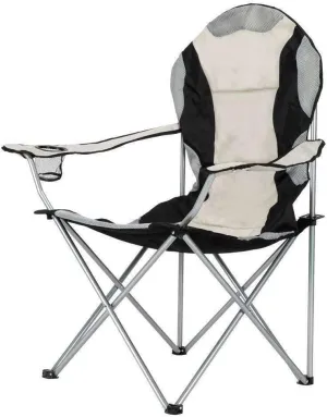 HKYH Camping Folding Chair Outdoor Indoor BBQ Folding Beach Chair Recliner Patio Furniture Outdoor Furniture Camping Accessories Patio Chairs Camping Gear Camping Chair Folding Chair