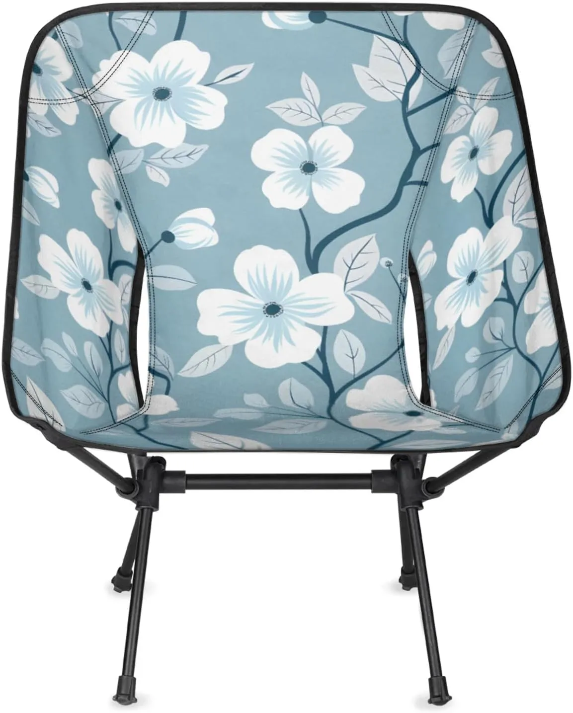 Honeybaby Folding Camping Chair Flowers Design Camping Chairs Lightweight Portable Chair Outdoor Foldable Chairs for Camping Travel Picnic Beach Hiking