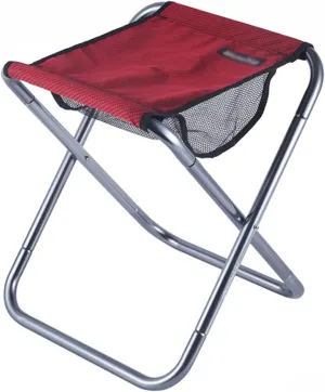 HUHJYUGE Camping Stools, Foldable Chair, Camping Folding Chair Small, Super Lightweight Portable Chair, Backpack Chair with Side Pocket, for Trekking, Fishing, Sporting (C)