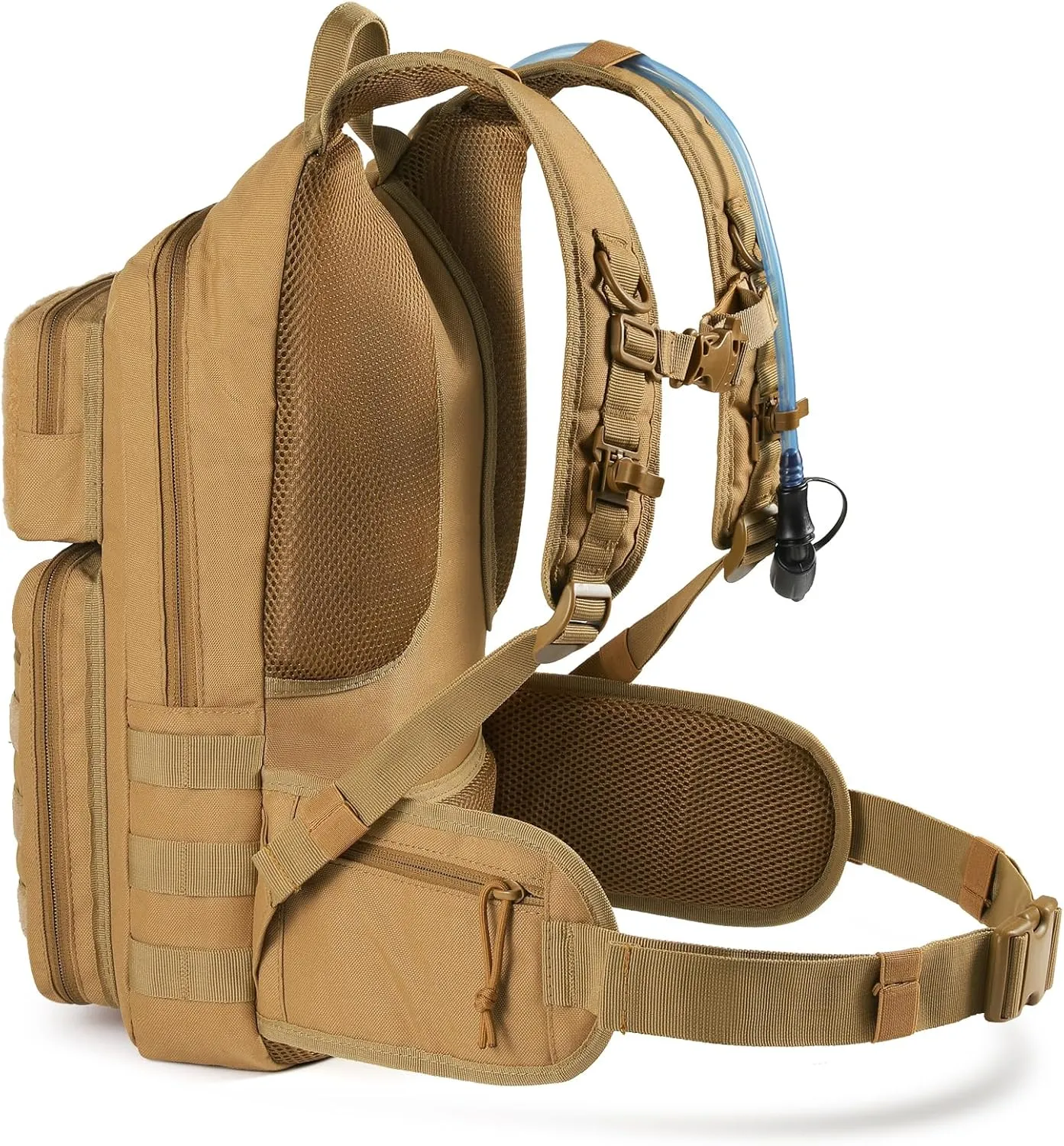 Hydration Backpack with 3L Hydration Bladder, Tactical Insulation Hydration Pack for Men Women Hiking Biking Climbing
