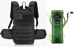 Hydration Backpack with 3L TPU Hydration Bladder, Lightweight Insulation Hydration Pack for Cycling, Hiking, Running, Climbing, Hunting, Biking