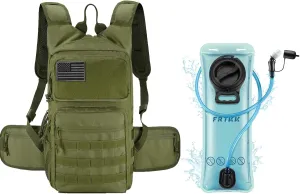 Hydration Backpack with 3L TPU Hydration Bladder, Lightweight Insulation Hydration Pack for Cycling, Hiking, Running, Climbing, Hunting, Biking