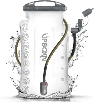 Hydration Bladder 2L/3L Water Reservoir, BPA Free Leak Proof Water Storage Bladder Bag, Taste Free Hydration Pack Replacement for Outdoor Hiking Camping Biking Backpacking