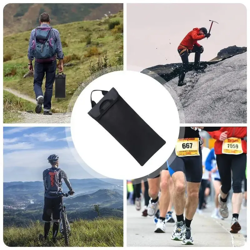 Hydration Bladder Insulation Sleeve Insulated Cooler Bag Lightweight Storage Pouch for 2-2.5L Water Bladder 600D Oxford Water